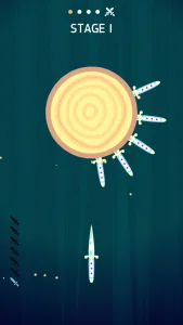 Screenshot 1 of Knife Hit (MOD, Unlimited Coins)